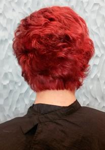 Fire red hair picture
