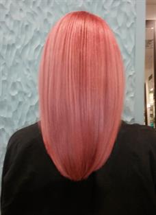 Rose pink hair picture